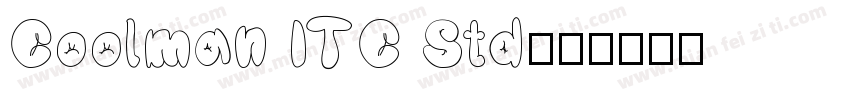 Coolman ITC Std字体转换